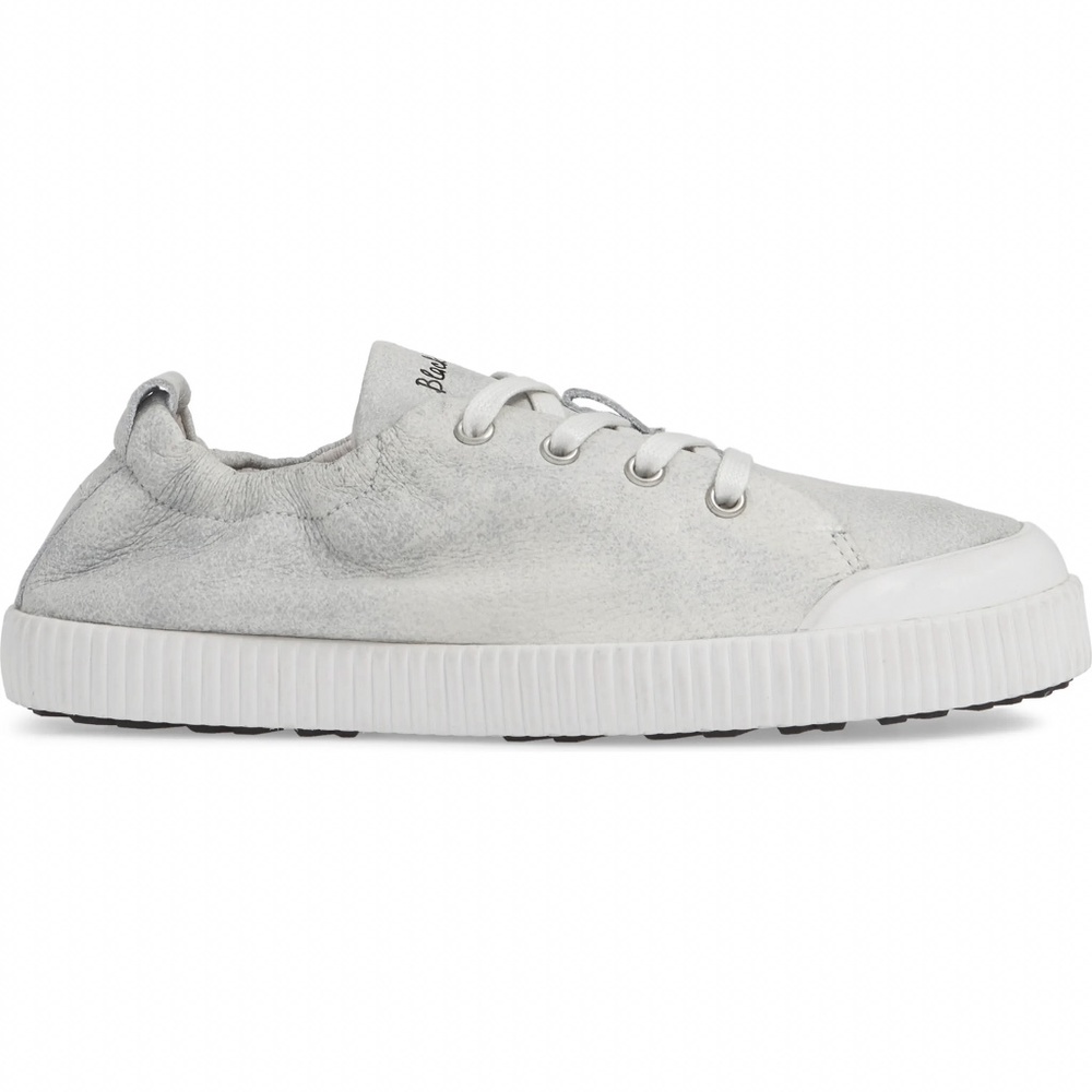 BLACKSTONE RL78 Leather White Metallic Low Sneaker - Picture 3 of 16